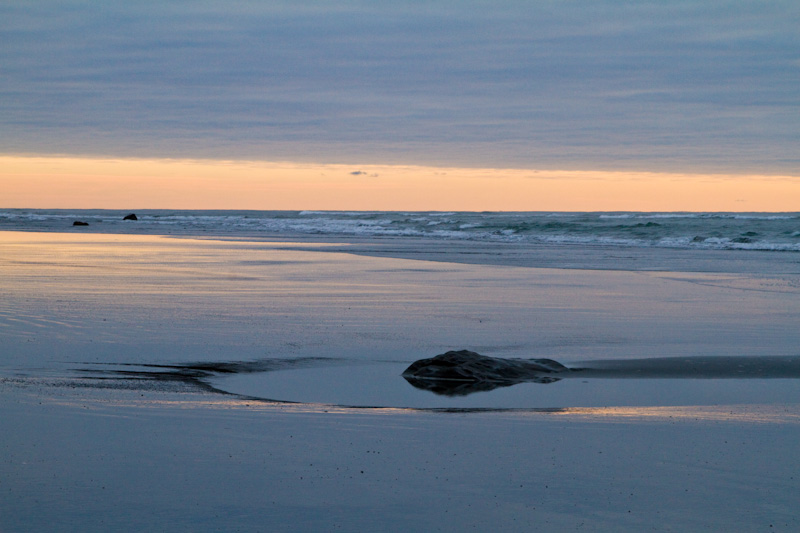 Ruby Beach At Sunset